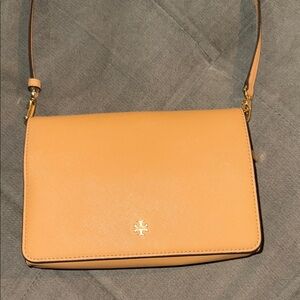 Tory Burch Light Brown Crossbody Bag